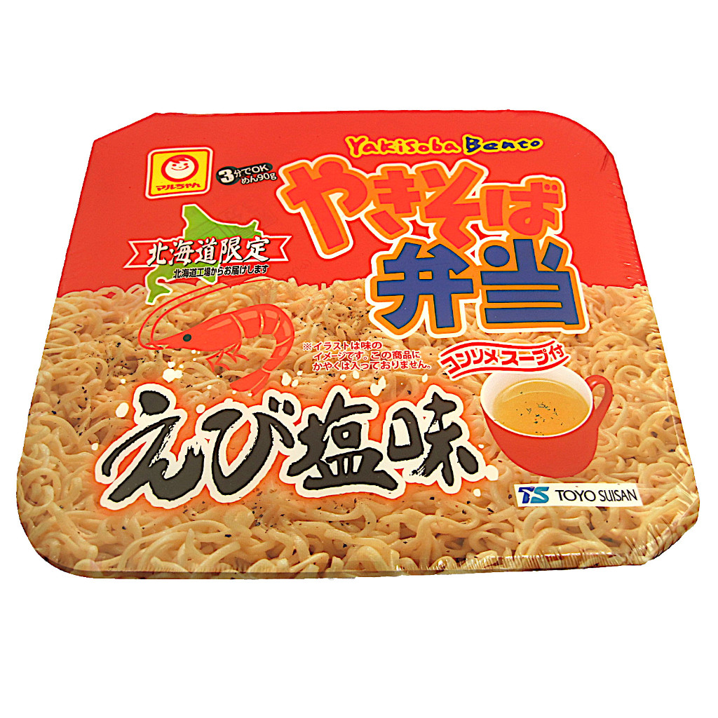 Maruchan Yakisoba Bento (with soup) Hokkaido limited北海道产品的