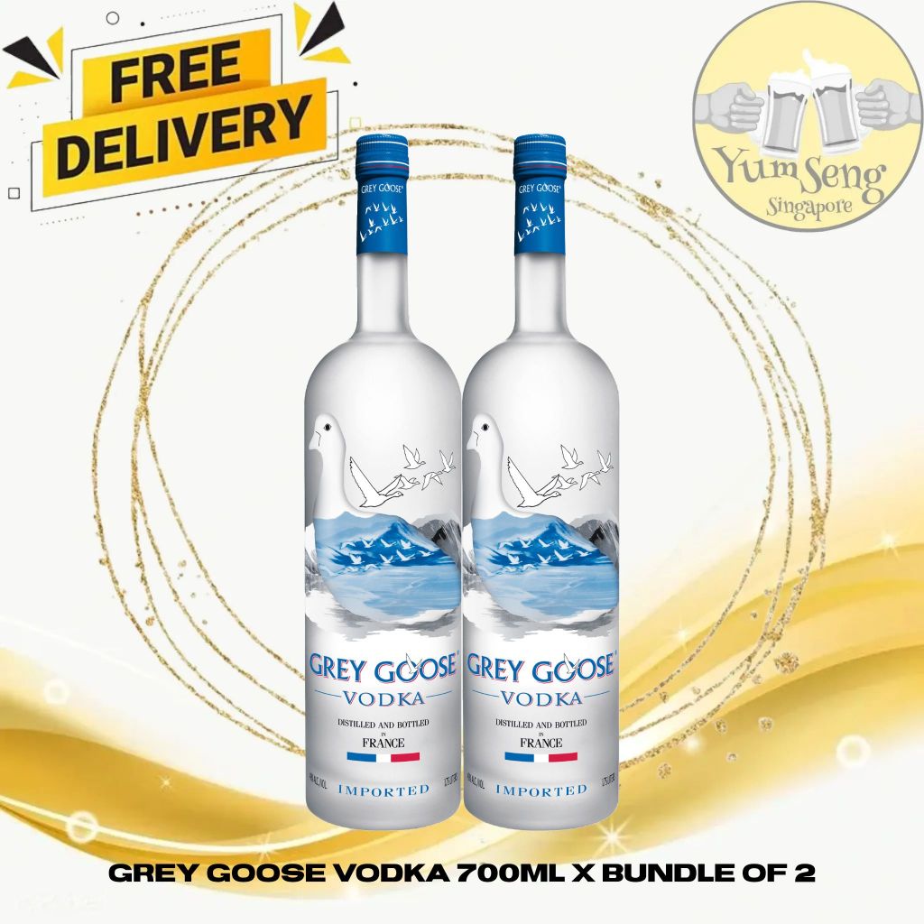 Grey Goose Vodka 700ml Bundle Of 2 Shopee Singapore 1646