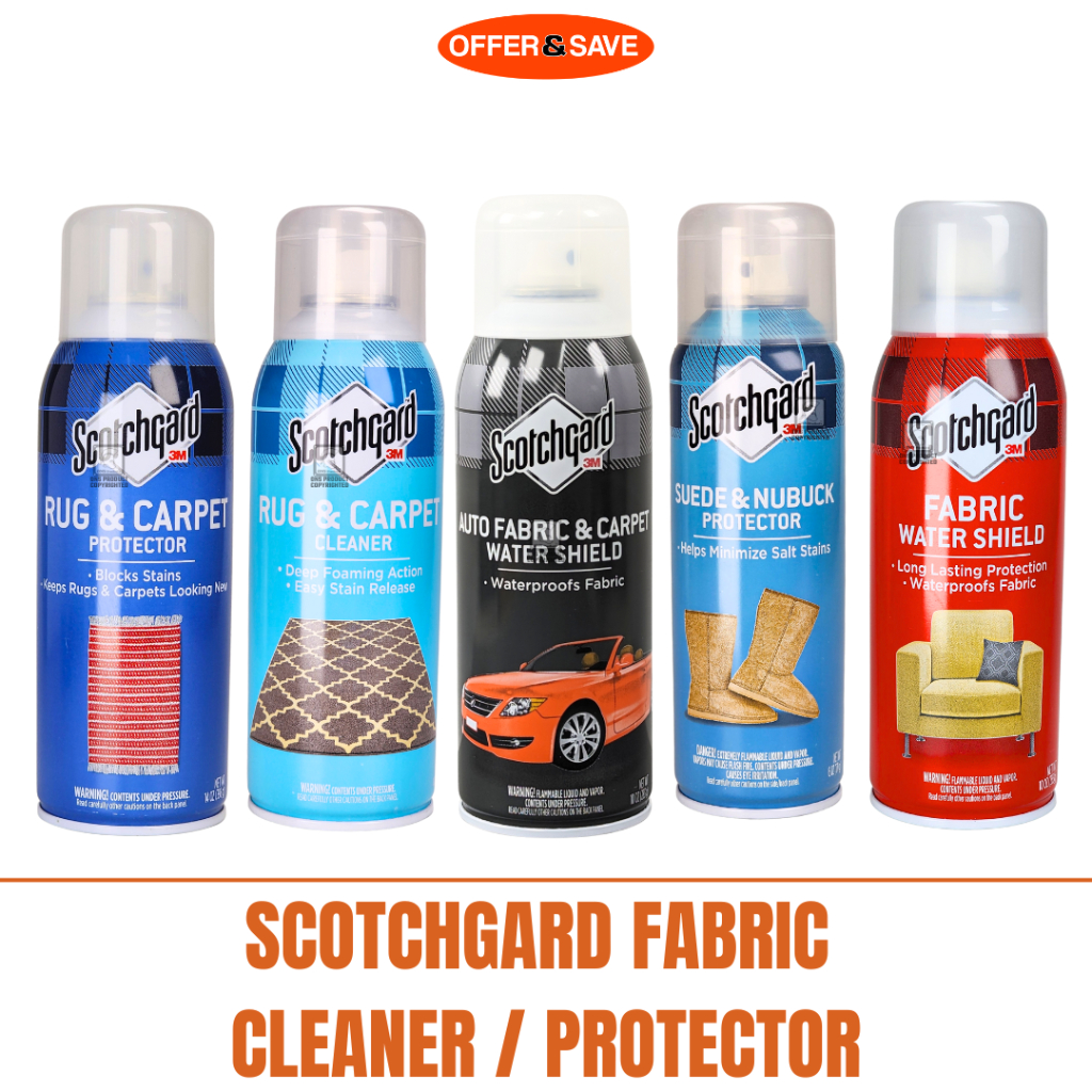 3M Scotchgard Fabric Cleaner / Protector Shopee Singapore