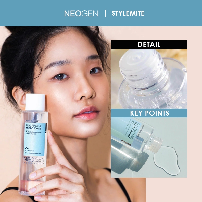 [STYLEMITE] NEOGEN Dermalogy Real Ferment Micro Toner Korean Skincare ...