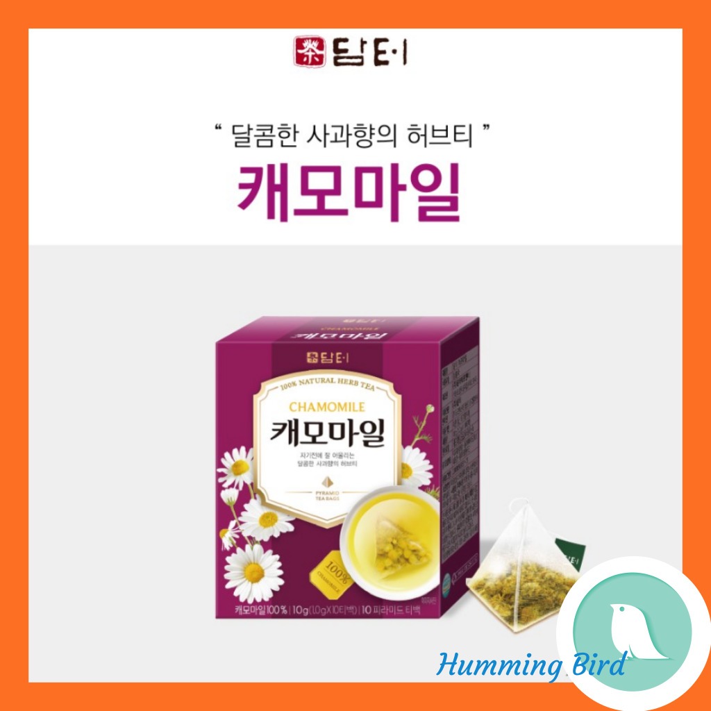 [Damtuh] Chamomile Tea (1g X 10T) / Korean Chamomile Tea / Instant Tea ...