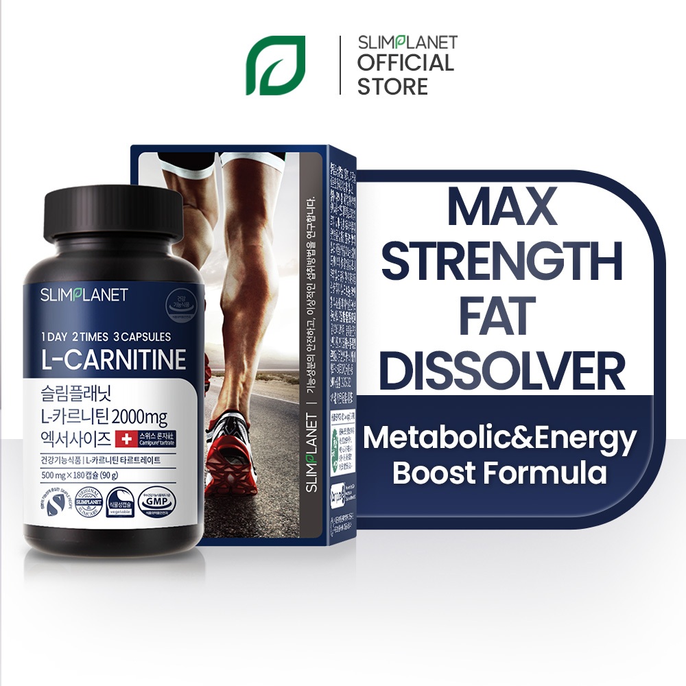 LCarnitine 2000mg Max Strength Fat Burner & Energy
