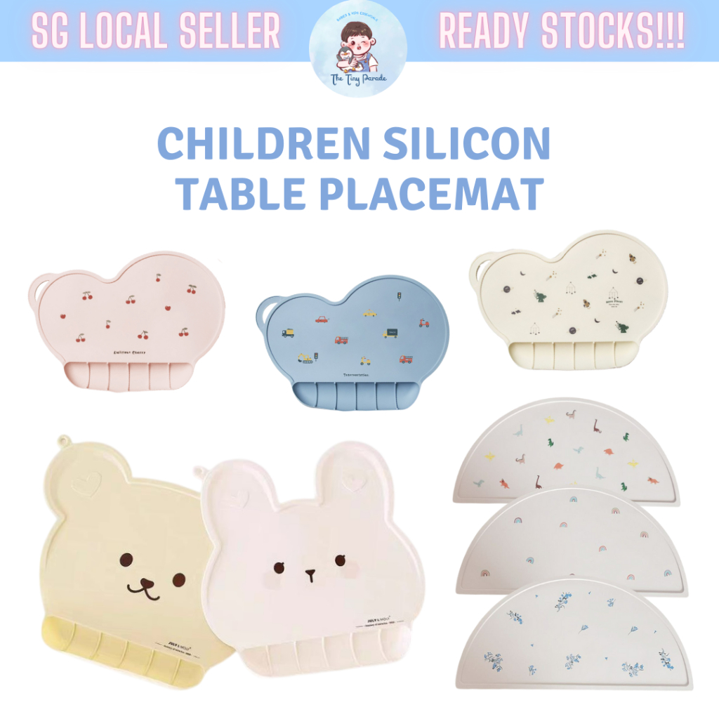 READY STOCK 🩵 Baby Toddler Children Food Grade Silicon Waterproof Cute ...