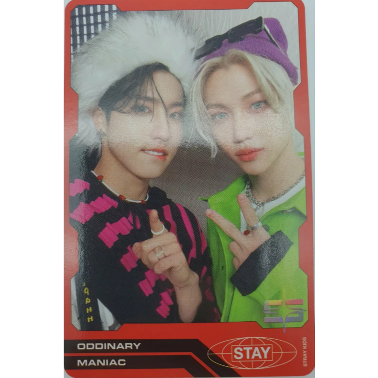 OFFICIAL] SKZ STRAY KIDS ODDINARY MANIAC Album Trading Photocard