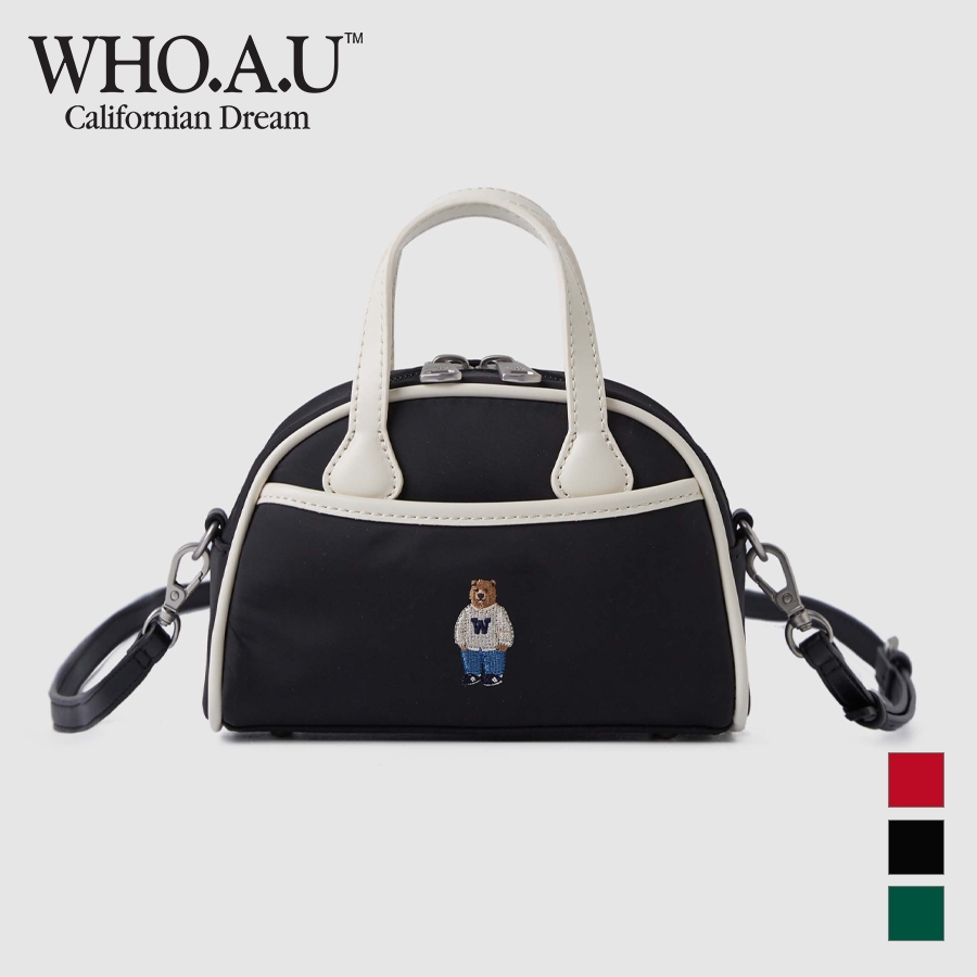 【WHO.A.U】Steve Nylon Mini Cross Bag WHO.A.U】Steve Nylon Mini Cross Bag (WHO.A.U/ショルダー