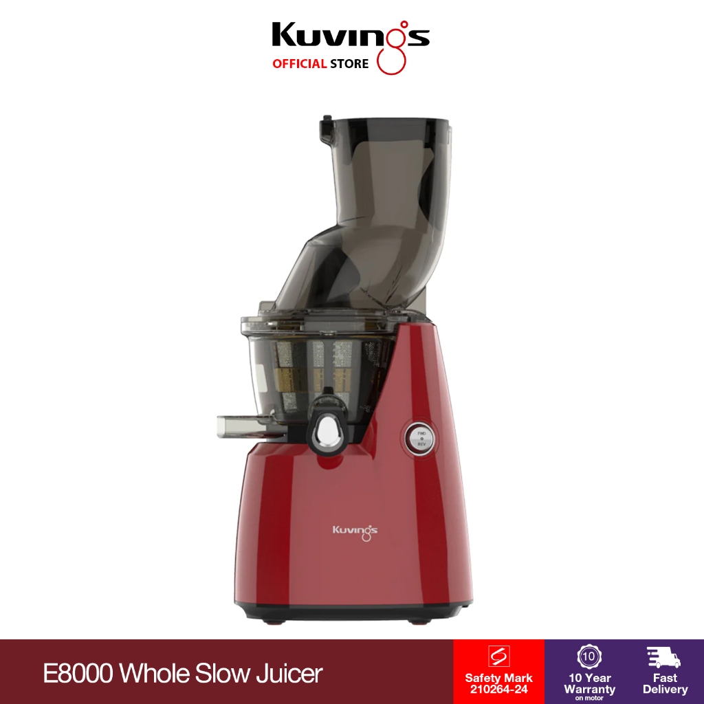 Kuvings E8000 Whole Slow Juicer with Dual Feeding Chute for Cold Press