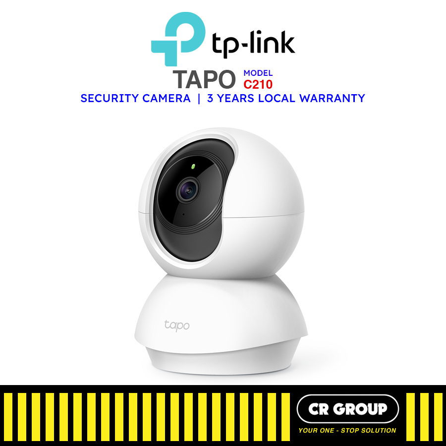 TP-Link Camera Tapo C210 Home Security 360º Pan Tilt Wi-Fi Motion ...