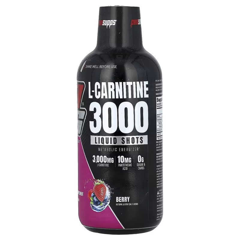 vanish l carnitine 3000 ProSupps, Vanish, L Carnitine 3000 Liquid Shots, Metabolic Energizer for  Performance, Gluten Free, 3,000 mg, 16 fl oz