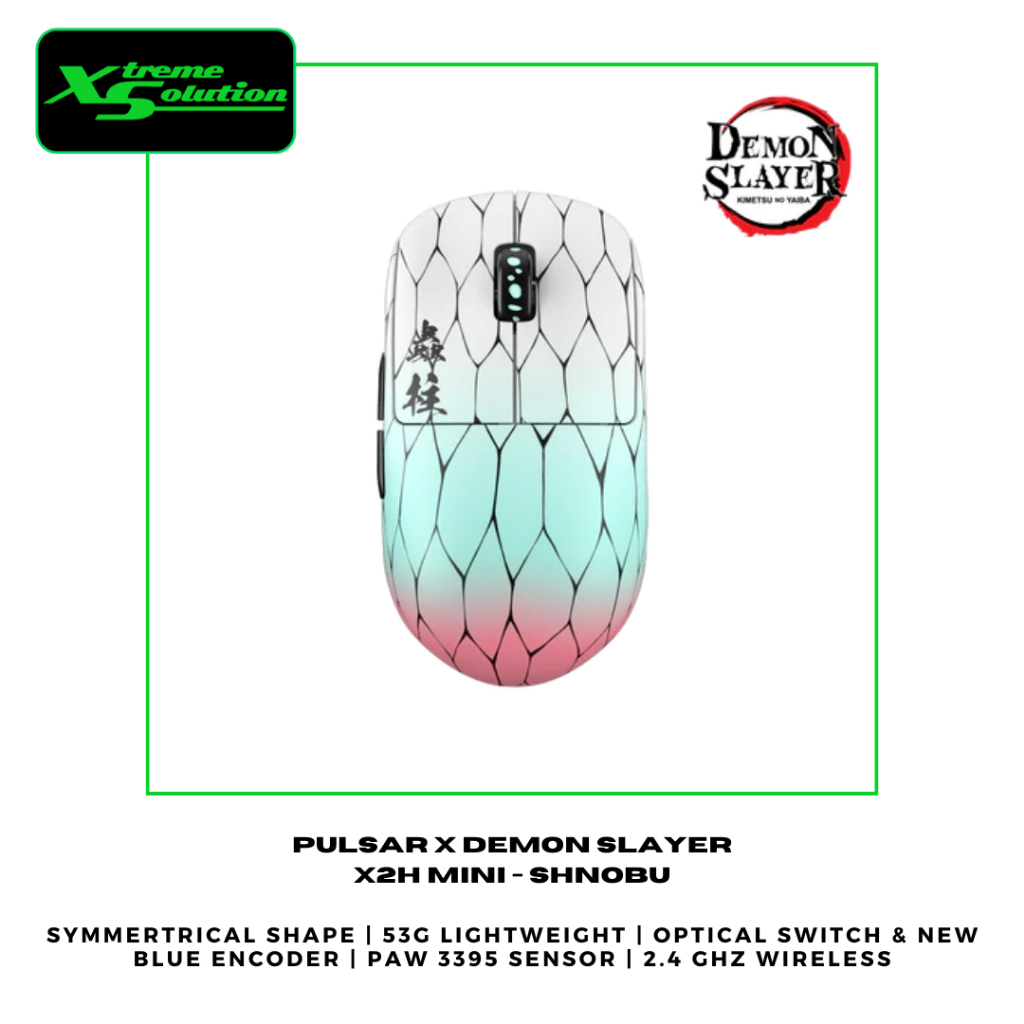 Pulsar x Demon Slayer X2H Medium / X2H Mini - Lightweight Wireless ...