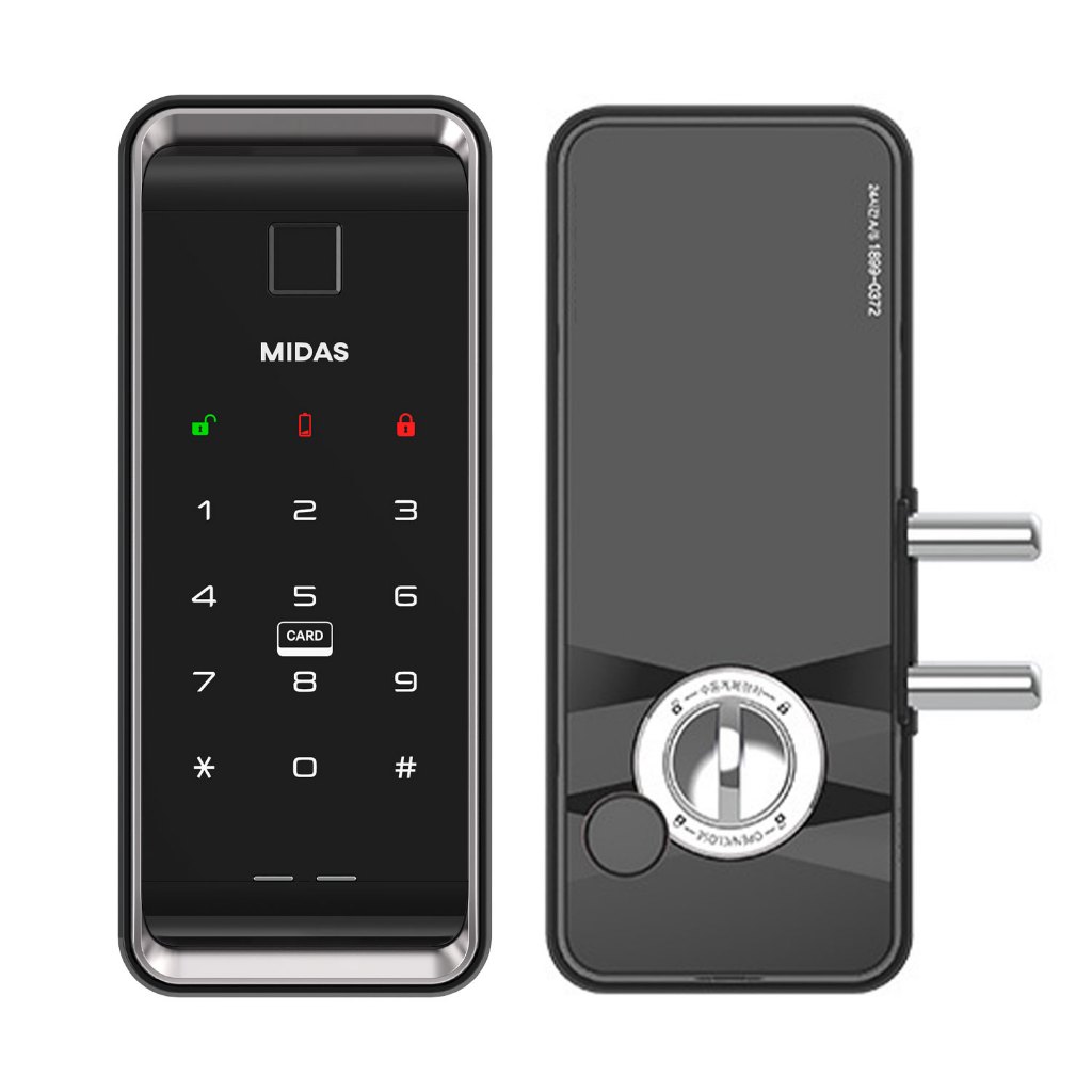 FREE GIFT!! MIDAS MS-5000FDG / 2-way fingerprint recognition digital ...