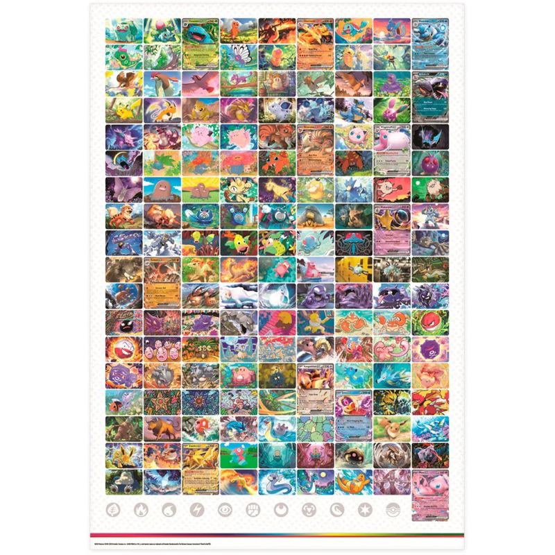 Pokemon 151 Sv3.5 Poster | Shopee Singapore