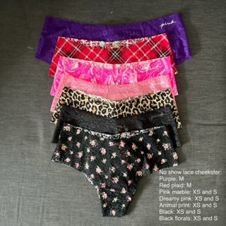SALE) Pink VS (Large) Cheekster Panty (Olive), Women's Fashion