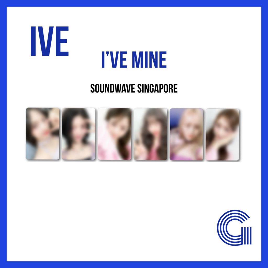 IVE I'VE MINE soundwave 13.0 マレーシア ガウル - 記念グッズ