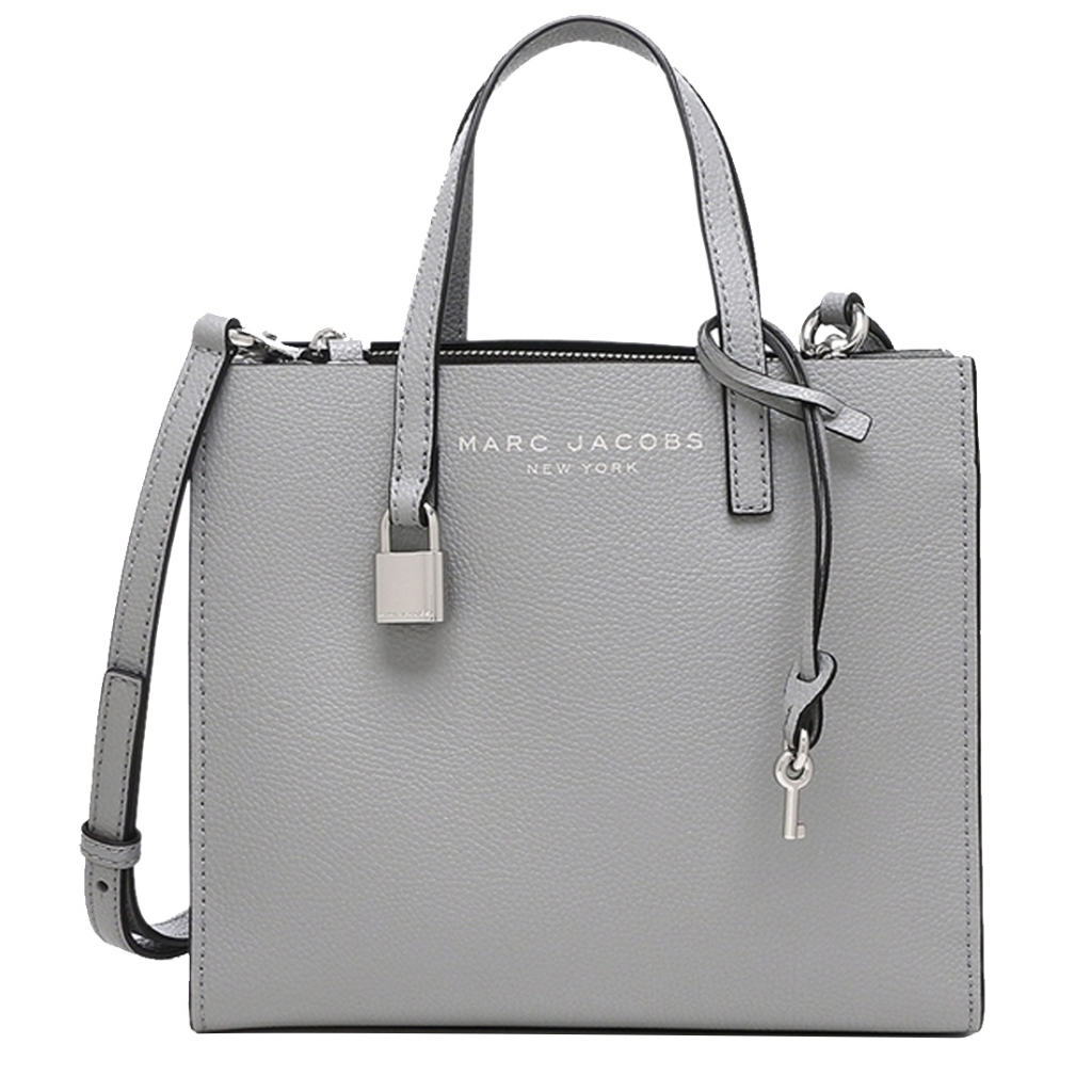 Marc Jacobs Mini Grind Tote Bag in Rock Grey M0015685 Shopee Singapore