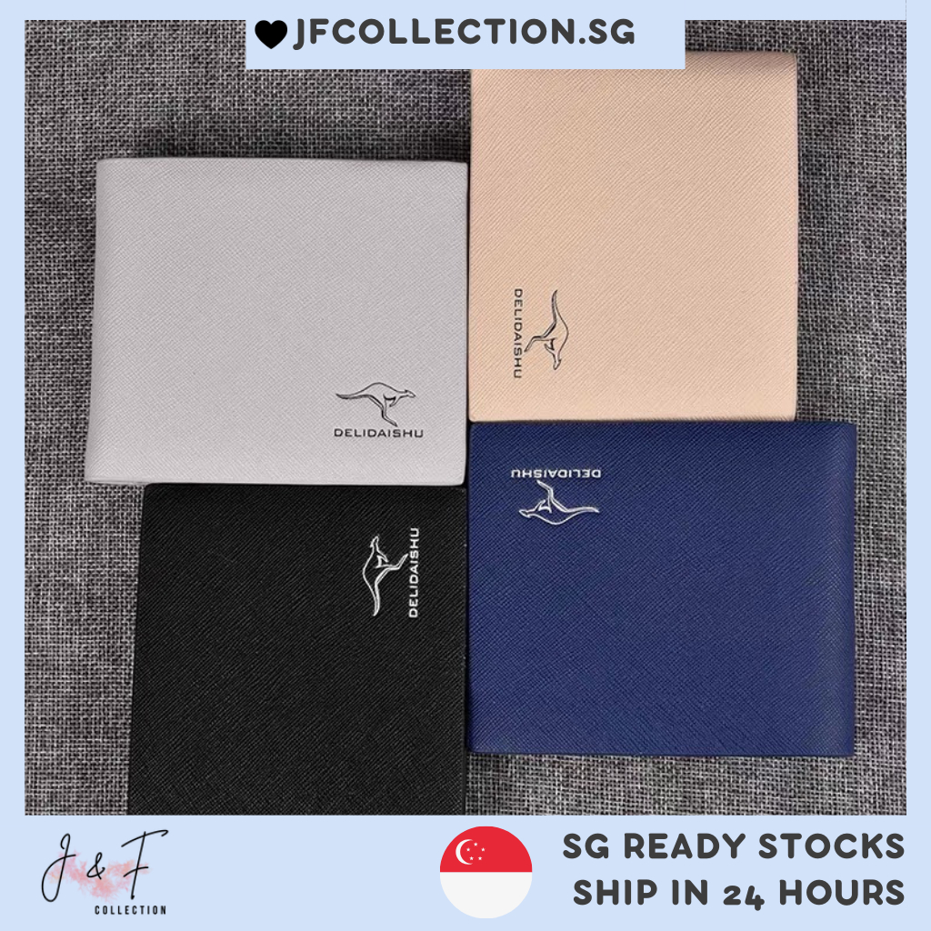 [SG Instocks] Casual korean style short wallet for men bifold wallet Shopee Singapore