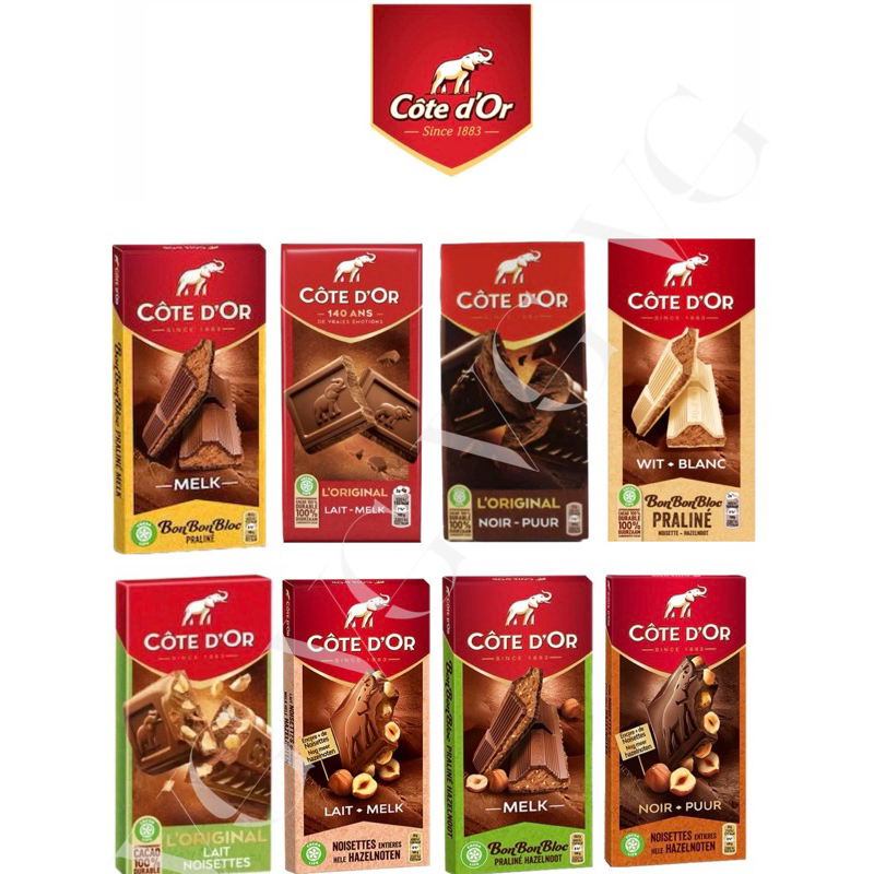 [SG STOCK] COTE D’OR BELGIAN Chocolate/Praline Milk/ Dark Chocolate