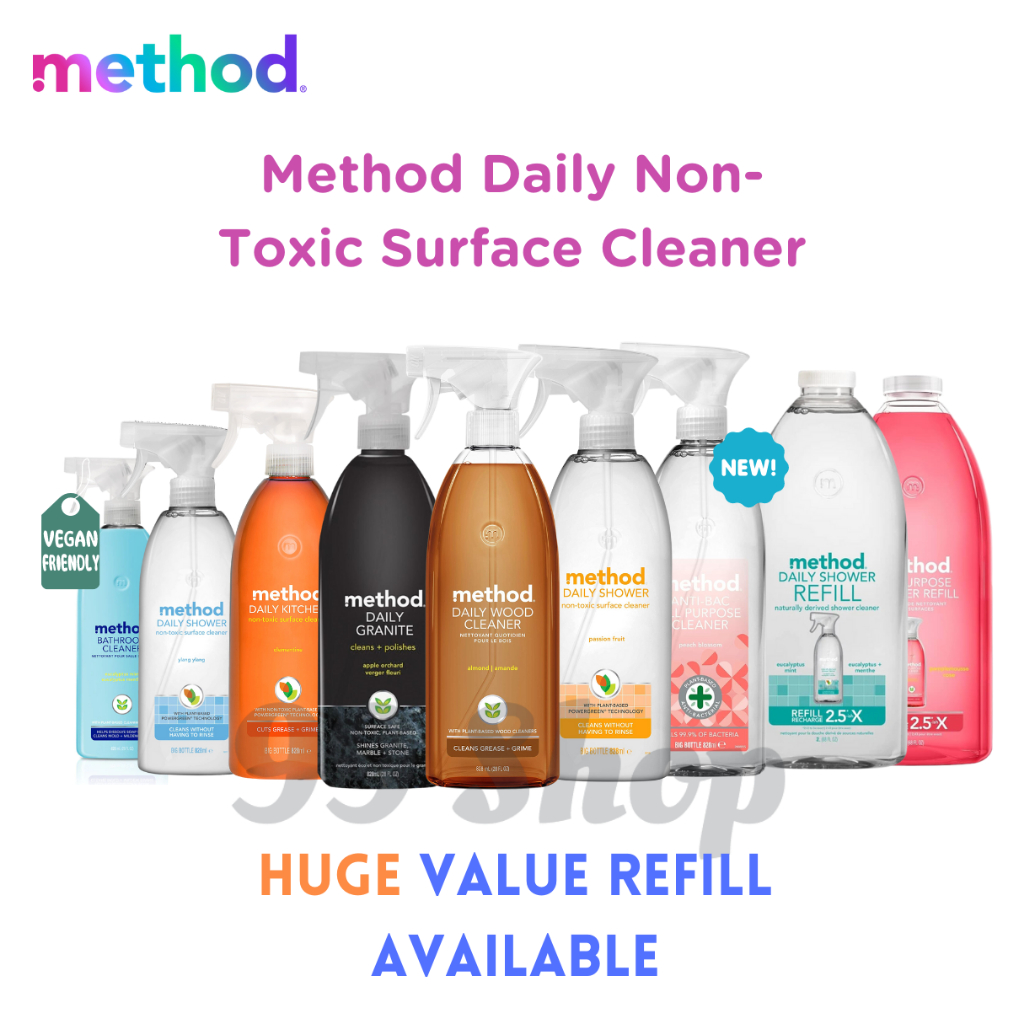 Method daily deals shower spray cleaner