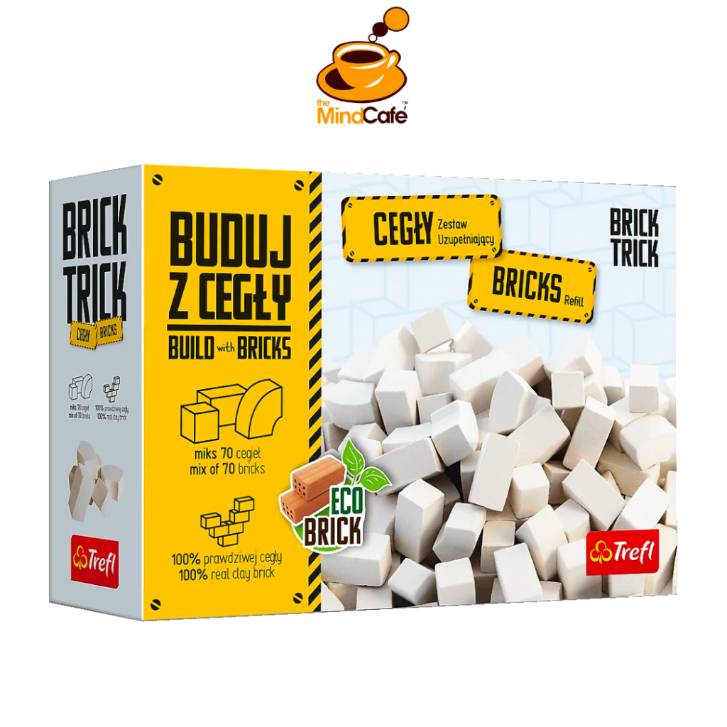 Trefl Brick Trick Refill - Mixed White Castle Bricks (61557) | Shopee ...