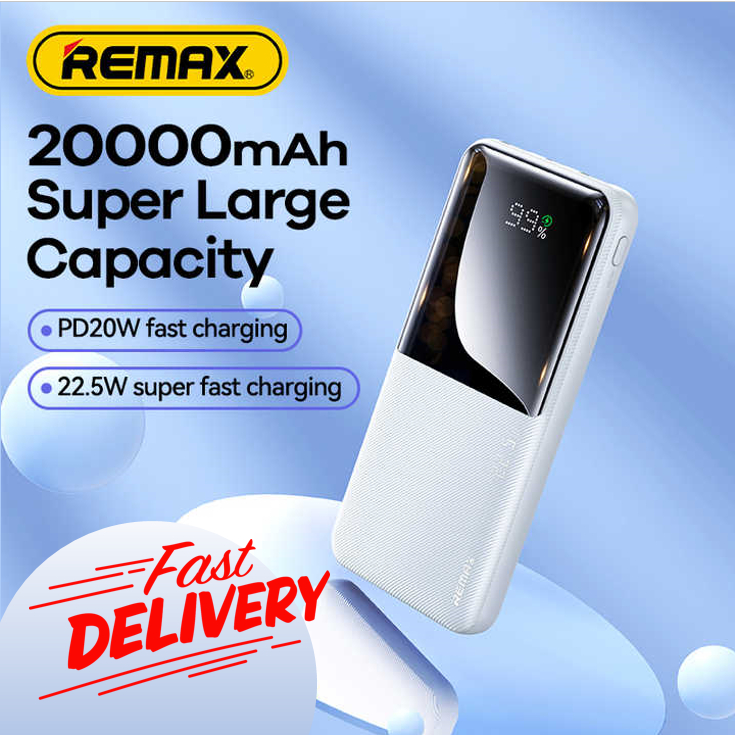 REMAX RPP-623 Large Capacity Fast Charging Power Banks 20000Mah Power ...
