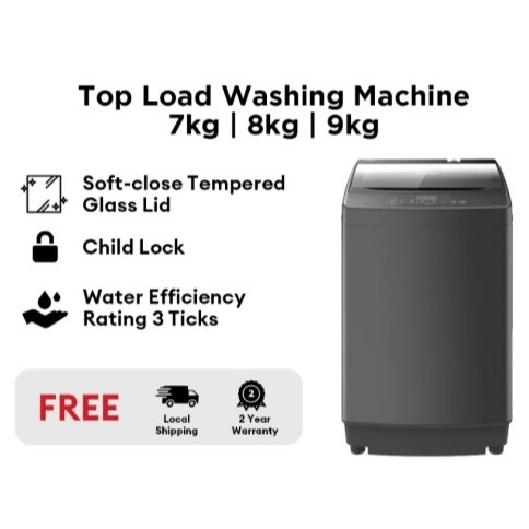 SHARP 7KG l 8KG l 9KG Top Load Washer ES-G70G|ES-G80G|ES-G90G l ...