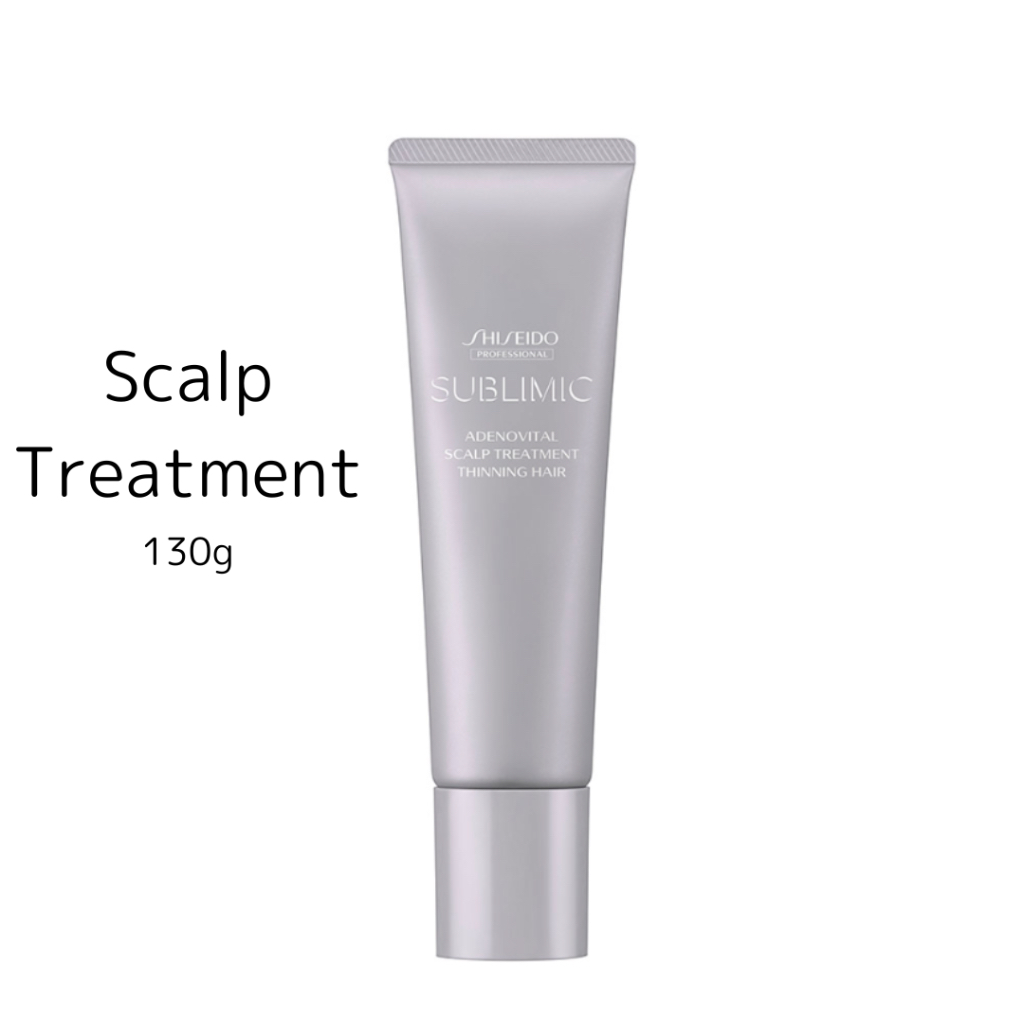 SHISEIDO 資生堂 SUBLIMIC ADENOVITAL shampoo treatment mask scalp power ...