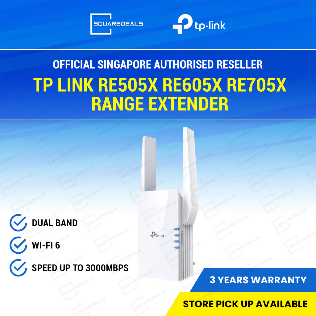 TP Link RE505X RE605X RE705X Wireless WiFi Dual Band Range Extender
