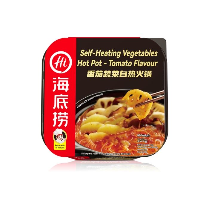 Haidilao Self Heating Vegetables Hotpot Tomato Flavour G Shopee