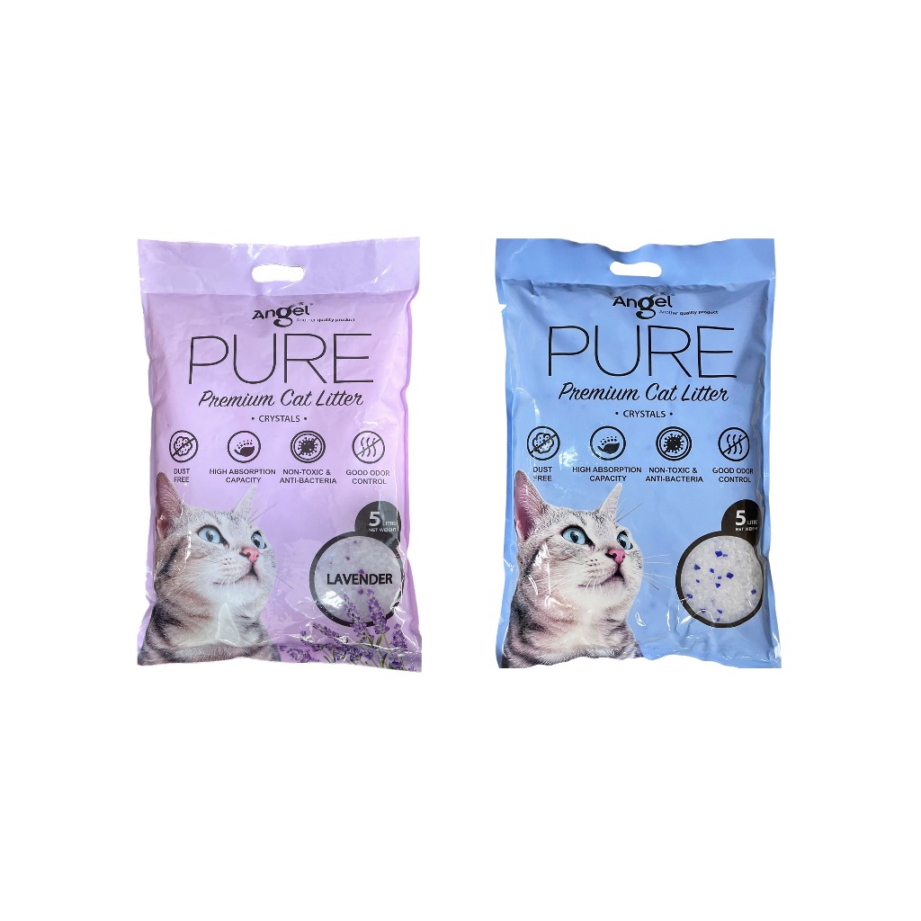 Angel Pure Crystals Cat Litter 5L Shopee Singapore