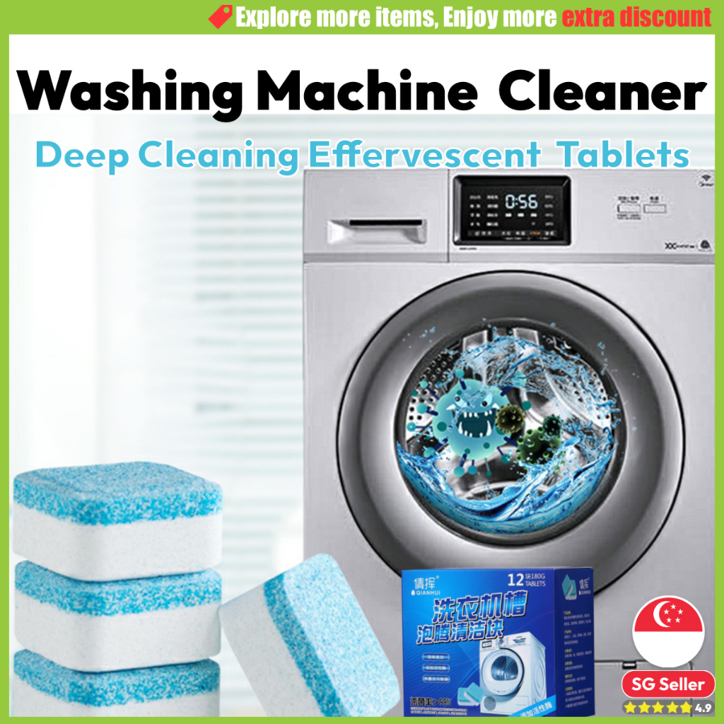Washing Machine Cleaner Magic Cube Deep Cleaning Agent Effervescent ...