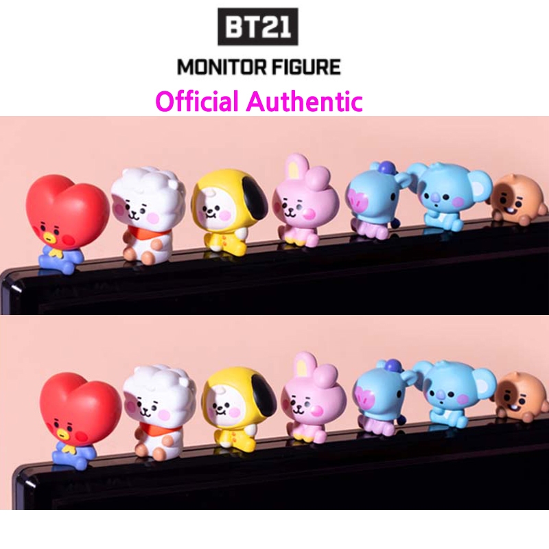 BTS BT21 Official Baby ver MONITOR FIGURE by LINEFRIENDS Royche ...