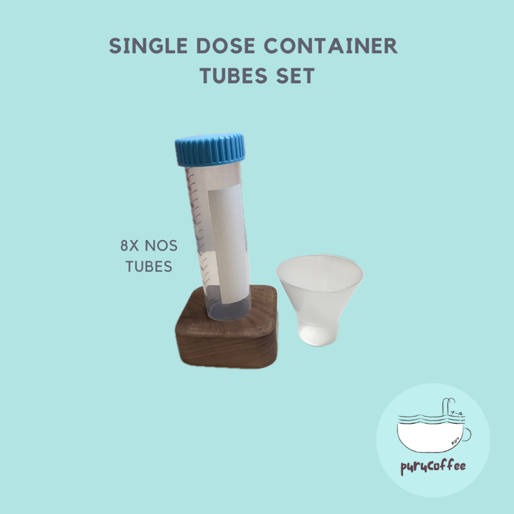 [SG Ready] Single Dose Container Tubes Set of 8nos | Shopee Singapore