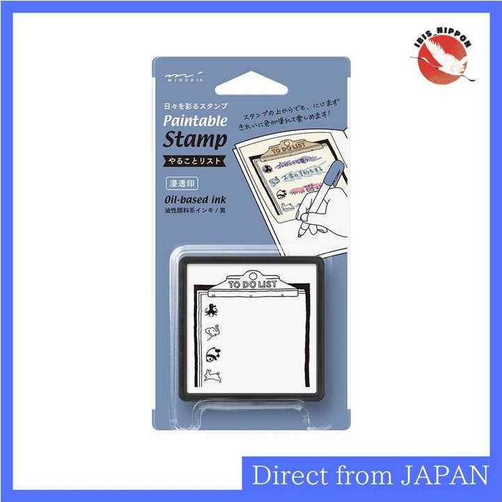 Midori Journaling Rotating Stamp - New Daily Life | Paper Kooka