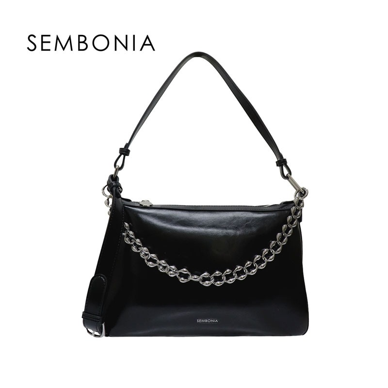 Premium Sembonia Mystic Oiled Leather Shoulder Bag Shopee Singapore