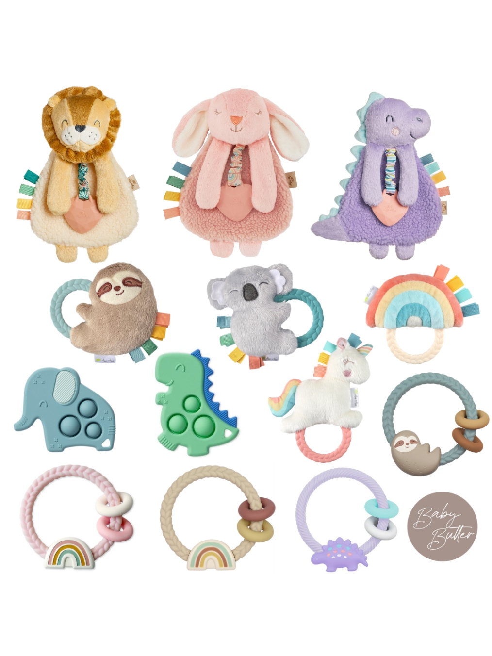 [SG Stock] Itzy Ritzy Assorted Silicone Baby Teether Soother Pacifier ...