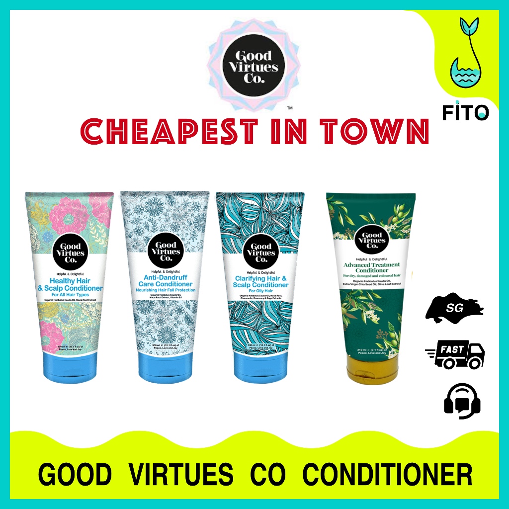 [GVC] GOOD VIRTUES CO HAIR CONDITIONERS Shopee Singapore
