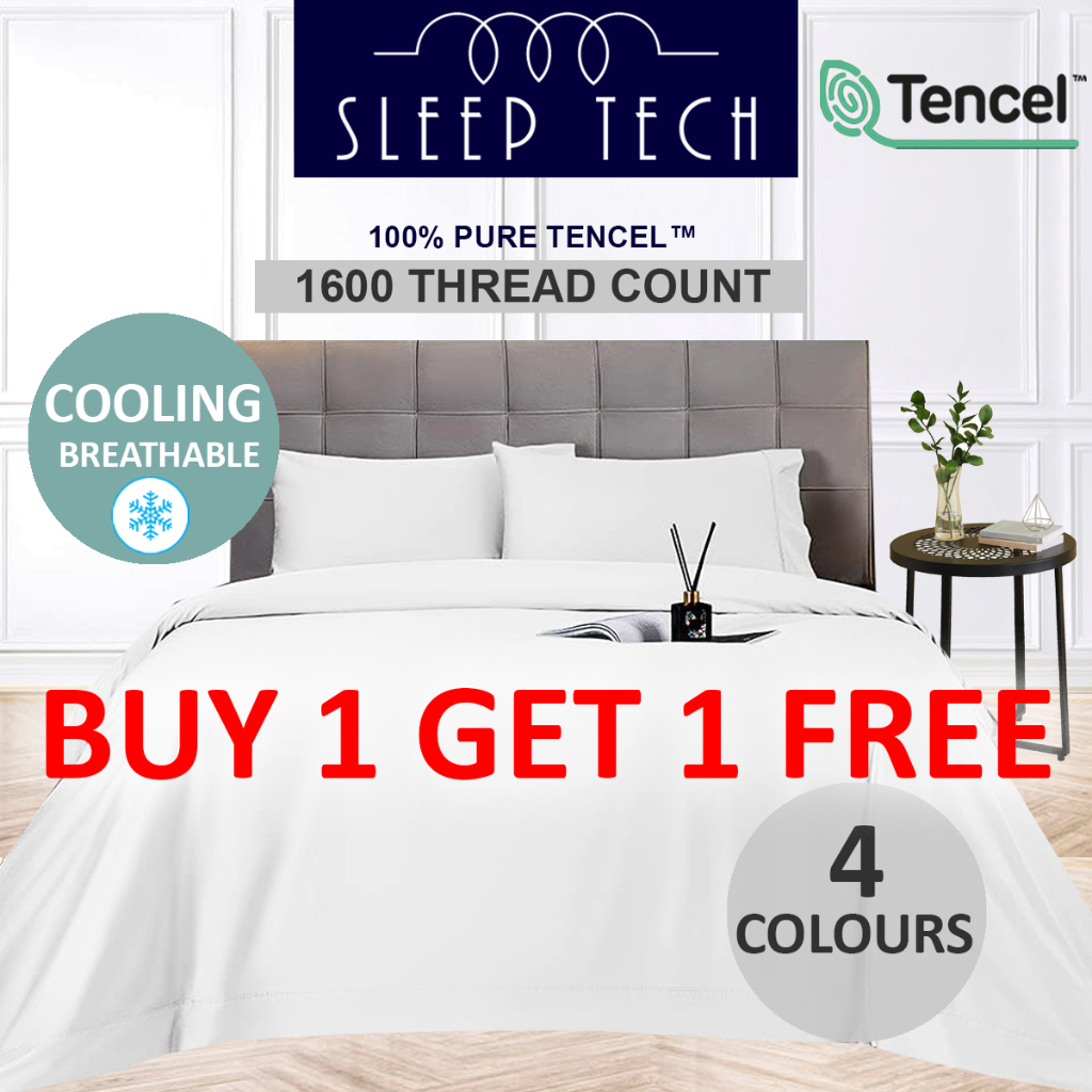 (SG) TENCEL™ BUY 1 GET 1 FREE, 100 Pure TENCEL™ Lyocell 1600TC