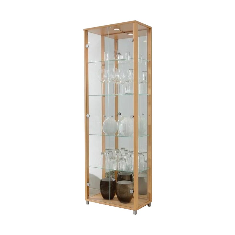Vhive glass display cabinet discount