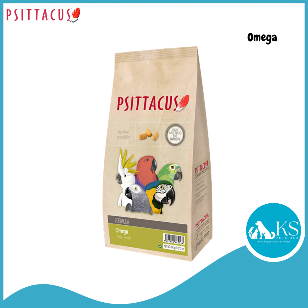 Psittacus Omega 800g/3kg Parrot Bird Food Diet | Shopee Singapore