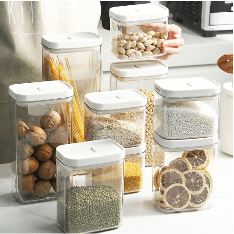 SG Seller Airtight Food Storage Container / Storage Spice Jar with Lids ...