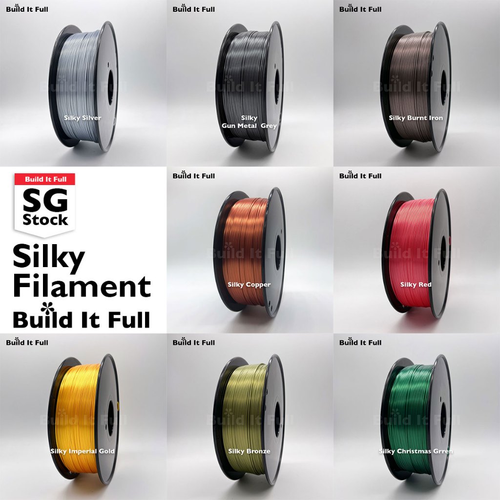 [SG Stock] Silky PLA Filament 3D Printing for Artillery Anycubic Bambu ...