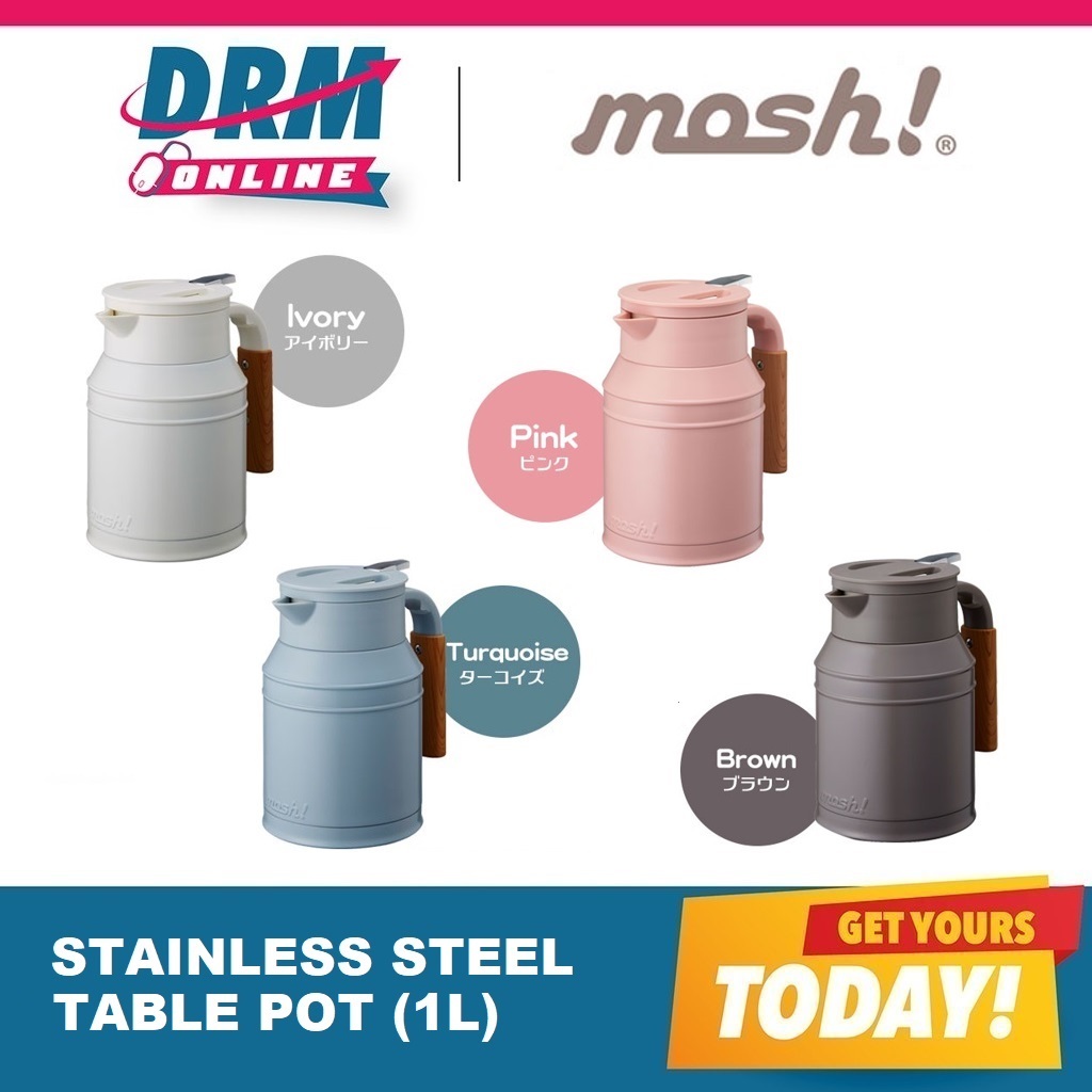 Official Distributor | Sales! Mosh! Double-Walled Stainless Steel Table ...