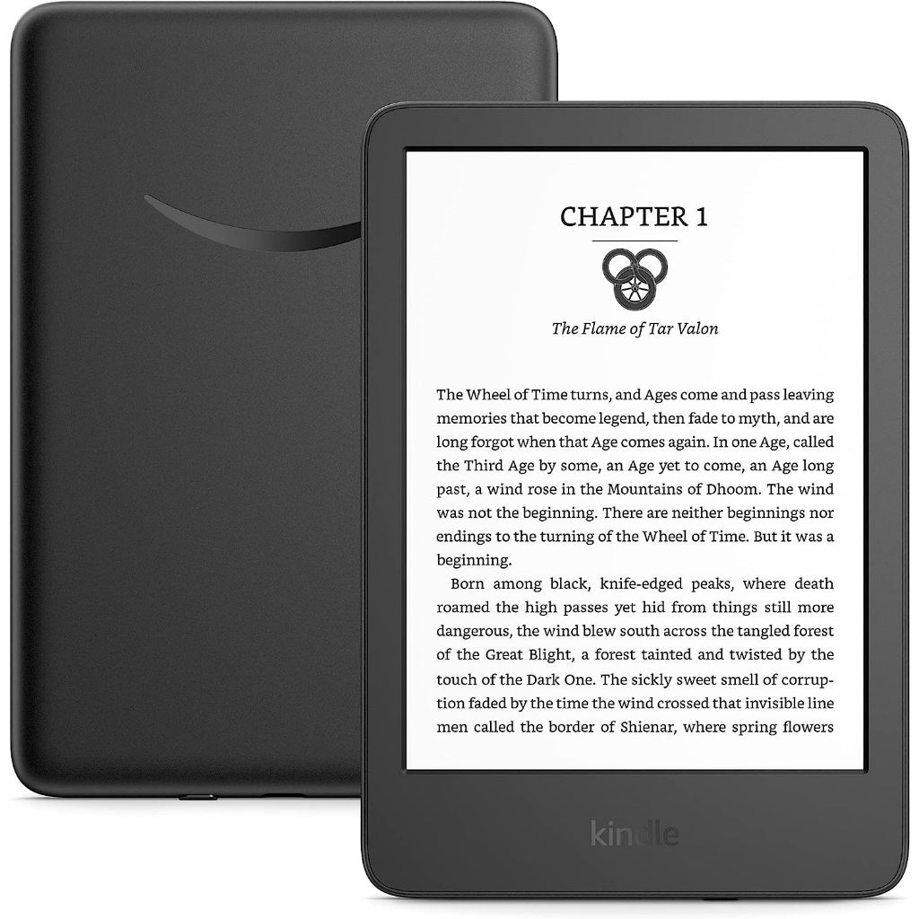 AD-FREE Kindle Basic 11th Gen 2024/22 16GB Matcha/Black/Denim