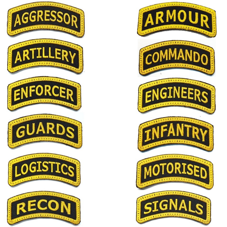 Saf Formation Velcro Patches 