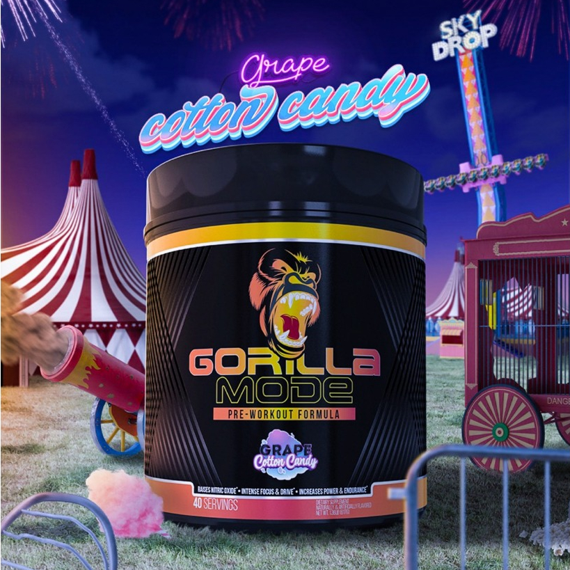NEW FORMULA Gorilla Mode Pre workout 2.0 Gorilla Mind Pre Workout