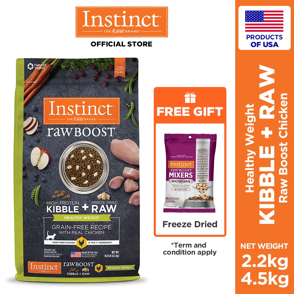 Raw boost best sale cat food