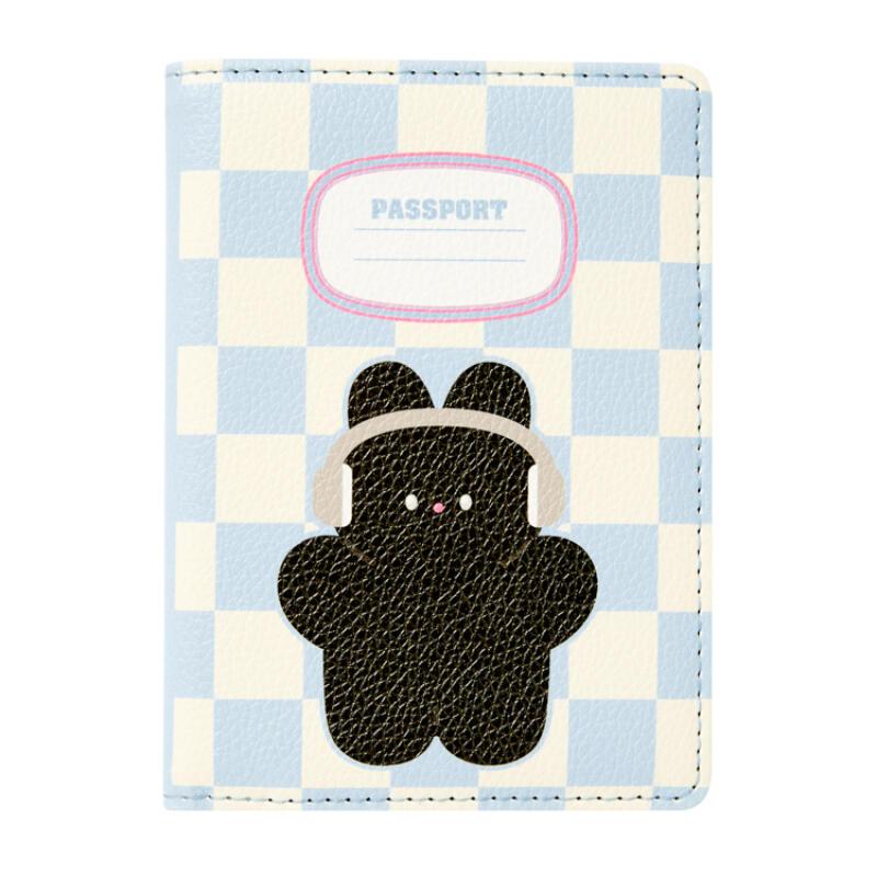 [ARTBOX OFFICIAL] From Korea Black Rabbit Passport Case Cover | Shopee ...
