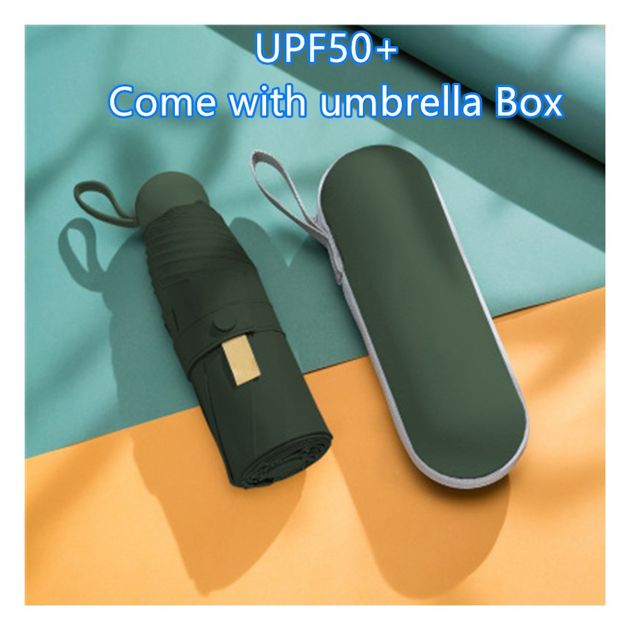(SG Local Stocks) Mini Portable Uv Blocking Umbrella Pocket Umbrella