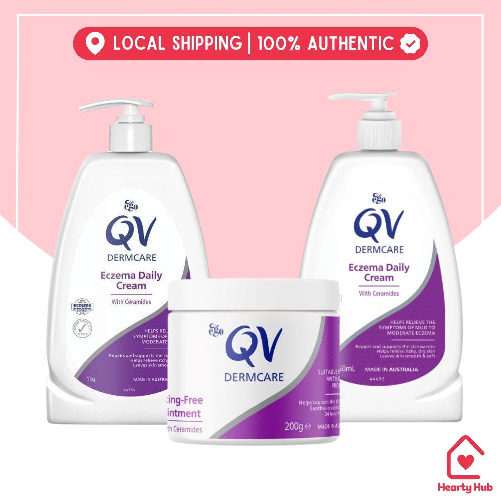 QV Dermcare [ Stingfree Ointment 200g Eczema Daily Cream 350g