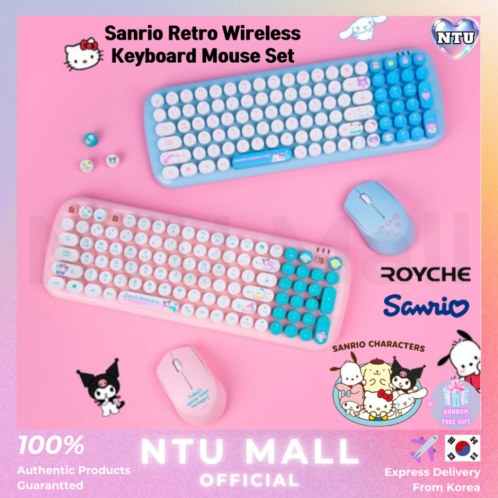 [Sanrio x Kuromi & My Melody & Pochaco & Cinnamoroll & Hello Kitty] New ...