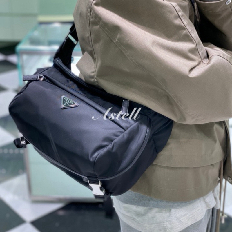 Prada hot sale biker bag